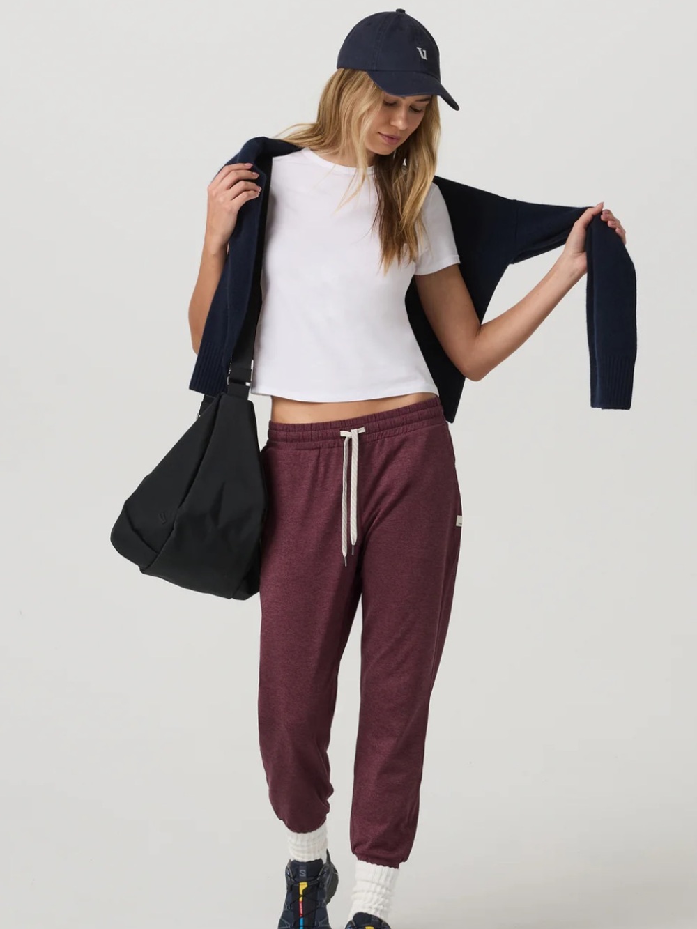 Vuori Performance Jogger Fig Heather